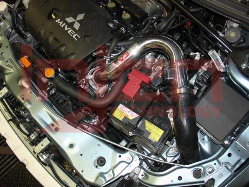 Prise d'air froid polie Injen 08-14 Mitsubishi 2.0L Non Turbo 4 cylindres