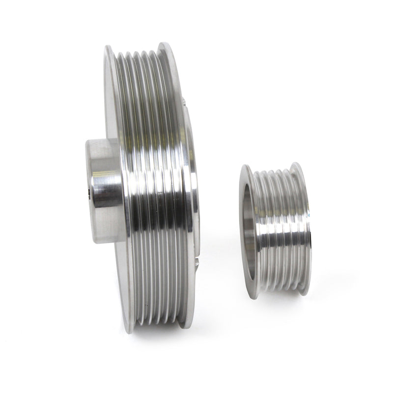 Kit de poulies de transmission inférieures BBK 96-01 Mustang 4.6 GT Cobra - Aluminium CNC léger (3 pièces)