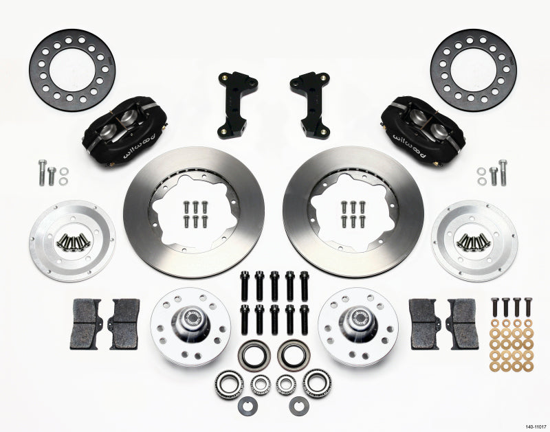 Kit avant Wilwood Forged Dynalite 11,00 pouces 74-80 Pinto/Mustang II Axe de disque uniquement