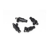 Injecteur supérieur universel DeatschWerks 550cc à faible impédance 11 mm - Lot de 4