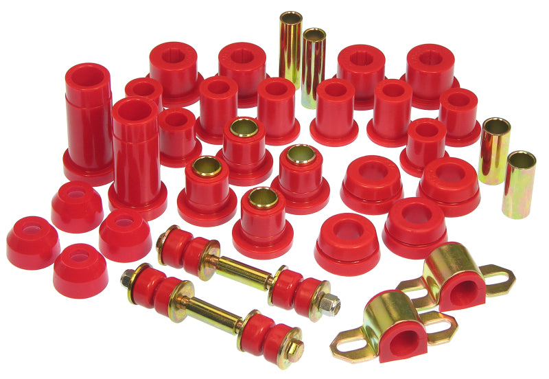 Kit complet Prothane 89-94 pour camion Toyota 2 roues motrices - Rouge