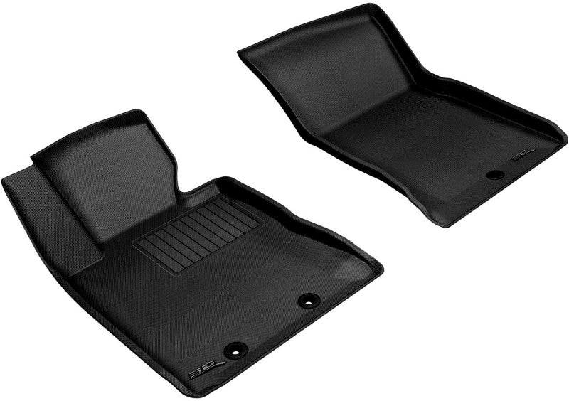 Tapis de sol 3D MAXpider pour Hyundai Genesis Kagu 2012-2016, 1ère rangée - Noir