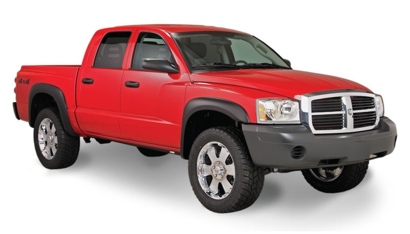 Bushwacker 97-04 Dodge Dakota Fleetside Extend-A-Fender Style Flares 4 pièces - Noir