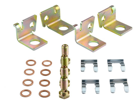 Kit de conduites de frein en acier inoxydable Goodridge 06-13 Chevrolet Corvette Z06/ZR1/Grand Sport