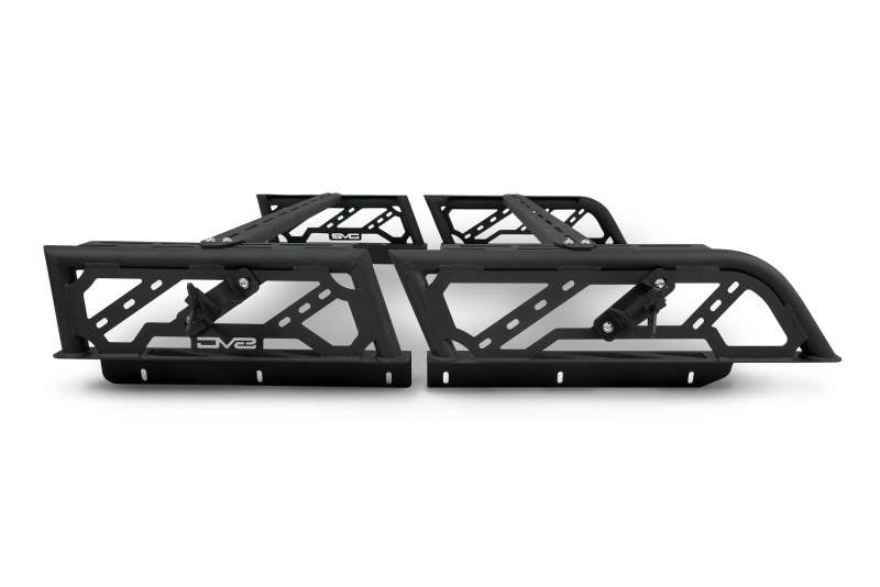 DV8 Offroad 20-22 Jeep Gladiator JT / 05-21 Toyota Tacoma Overland Bed Rack - 2pc. Adjustable