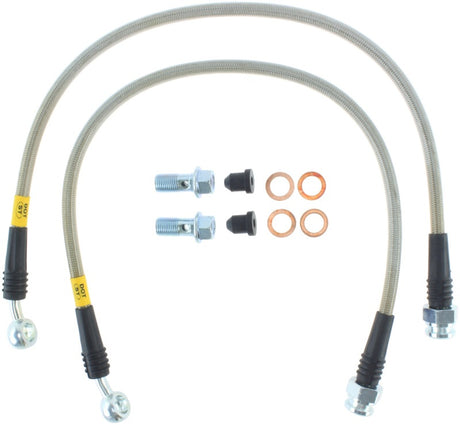 Kit de conduites de frein arrière en acier inoxydable StopTech pour Chevrolet Corvette 97-04