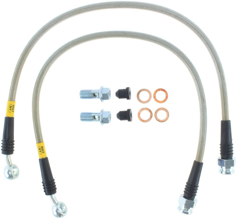 Kit de conduites de frein arrière en acier inoxydable StopTech pour Chevrolet Corvette 97-04