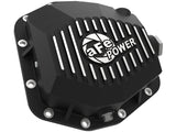 Cache différentiel arrière aFe Street Series noir avec ailettes usinées 20+ Jeep Gladiator JT (Dana M220)