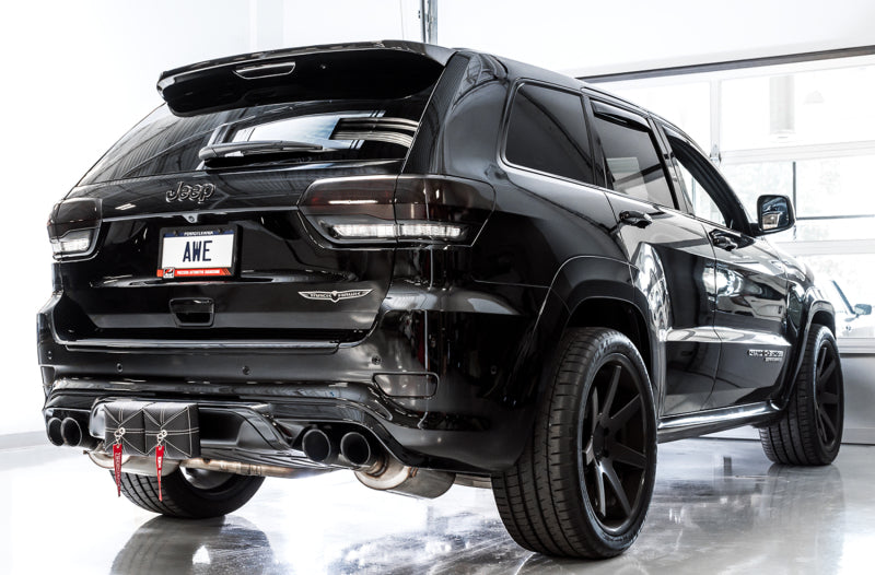 Échappement AWE Tuning 2020 Jeep Grand Cherokee SRT/Trackhawk Track Edition - À utiliser avec les embouts d'origine