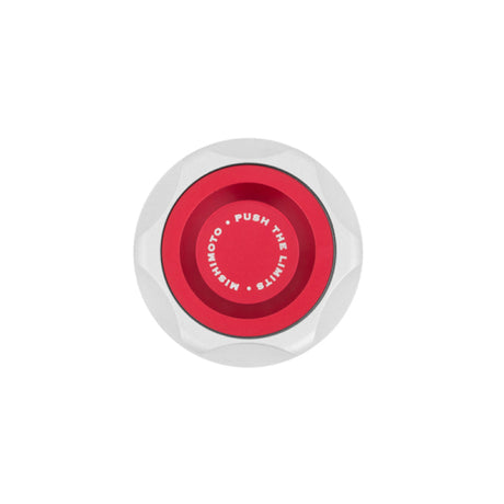 Bouchon de remplissage d'huile Mishimoto 05-13 Ford Mustang - Rouge