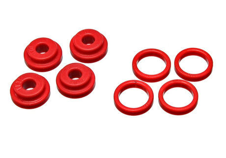 Bague stabilisatrice de levier de vitesse de transmission manuelle rouge Energy Suspension 95-04 Mitsibushi Eclipse FWD/AWD