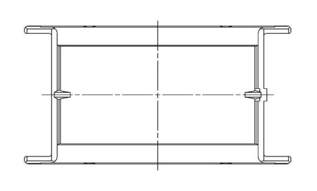 Jeu de roulements principaux de taille standard ACL Chevy 262/267/302/305/307/327/350 Race Series