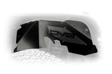 Garde-boue intérieur avant en aluminium DV8 Offroad 07-18 Jeep Wrangler JK - Noir