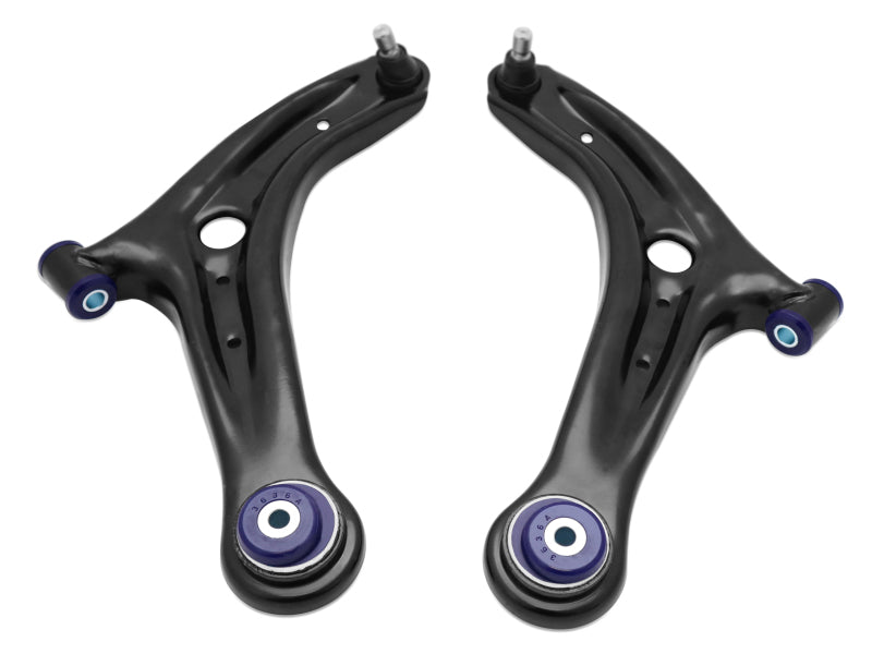 Kit complet de bras de suspension inférieur avant Superpro 13-17 Ford Fiesta (augmentation de la roulette)