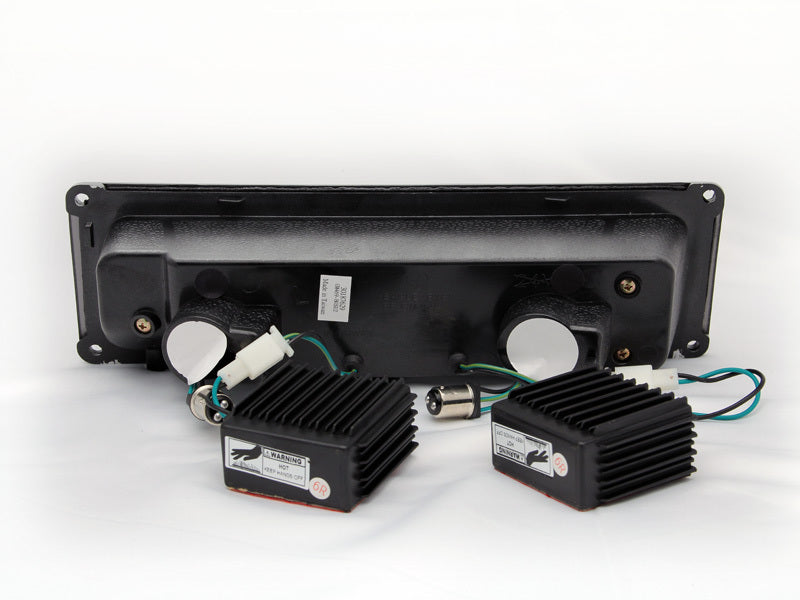 Feux de stationnement à LED ANZO 1988-1998 Chevrolet C1500 Fumés