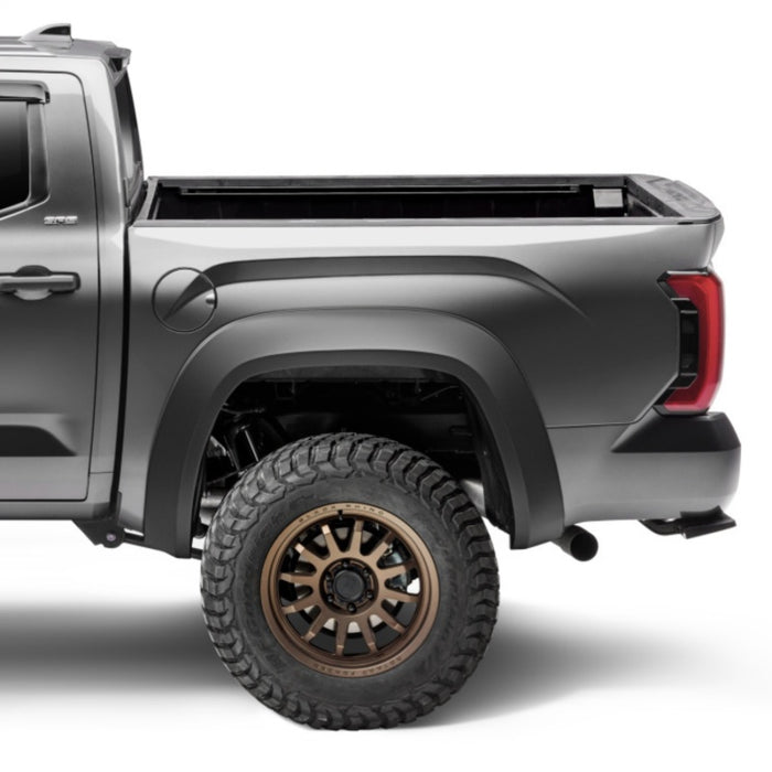 Bushwacker 22-23 Toyota Tundra Extend-A-Fender Style Flares arrière 2 pièces - Noir