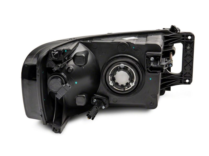 Phares Raxiom 02-05 Dodge RAM 1500 Axial Series OEM Style Rep - Boîtier chromé - Lentille fumée