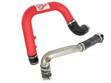 Tube IC rouge aFe BladeRunner 2,5 pouces côté chaud avec kit de couplage et de serrage 2016 GM Colorado/Canyon 2,8 L