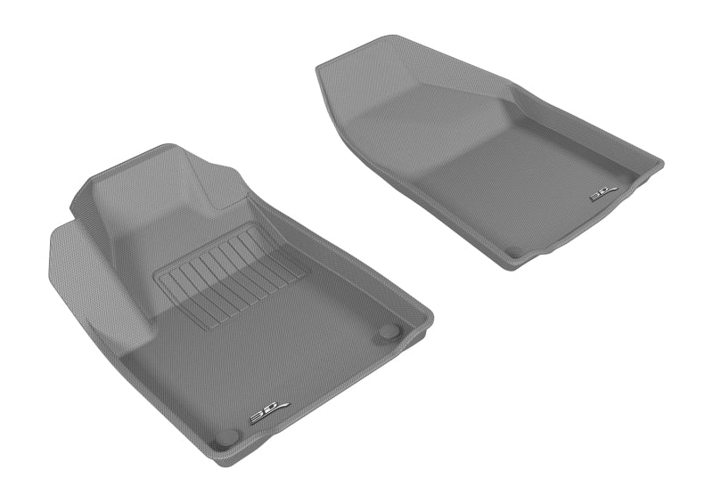 Tapis de sol 3D MAXpider pour Jeep Cherokee Kagu 2015-2020, 1ère rangée - Gris