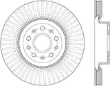 Disque de frein avant Cryo-Stop Premium StopTech 14-18 Cadillac CTS