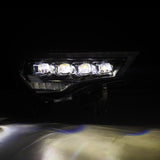 AlphaRex 14-22 Toyota 4Runner (conventionnel requis 2021) NOVA LED Proj HL Blk avec feux d'activité et feux de position + SB DRL