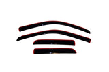Déflecteurs de vitres avant et arrière AVS 09-18 Dodge RAM 1500 Quad Cab Ventvisor 4 pièces - Fumé