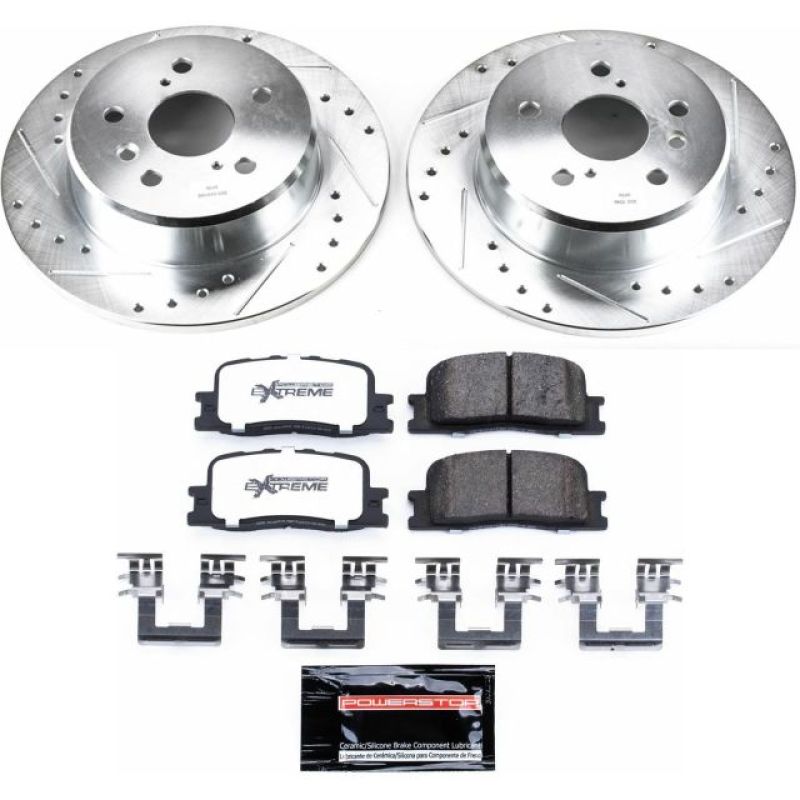 Power Stop 01-03 Toyota Highlander Rear Z36 Truck & Tow Brake Kit