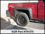 EGR 14+ Chev Silverado 6-8ft Bed Bolt-On Look Fender Flares - Set - Matte