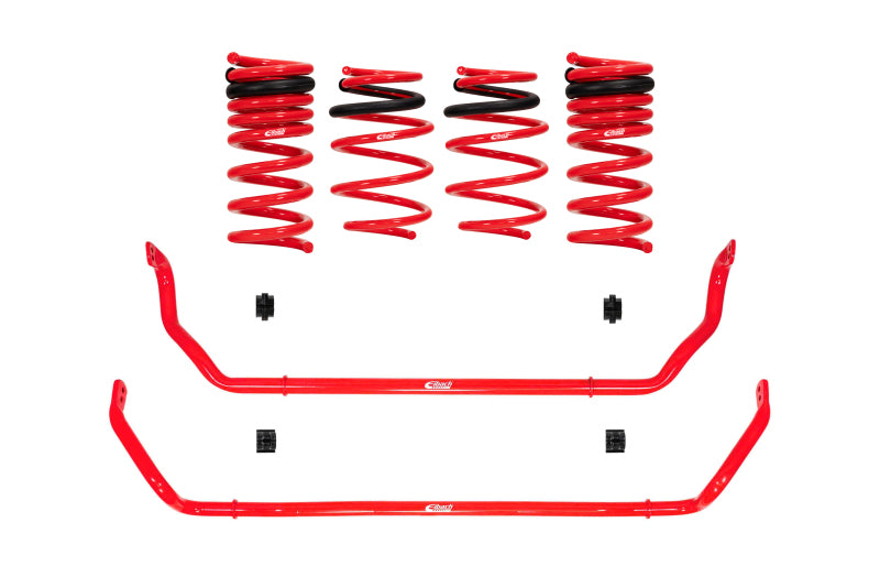 Kit Eibach 11-14 Ford Mustang Sport-Plus (ressorts et barres stabilisatrices Sportline)