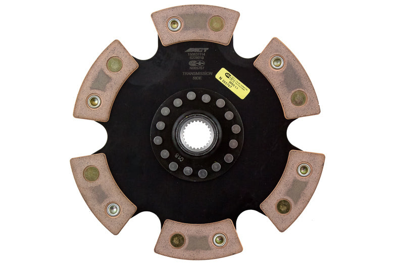 Disque de course rigide ACT 1991 Subaru Legacy à 6 plaquettes