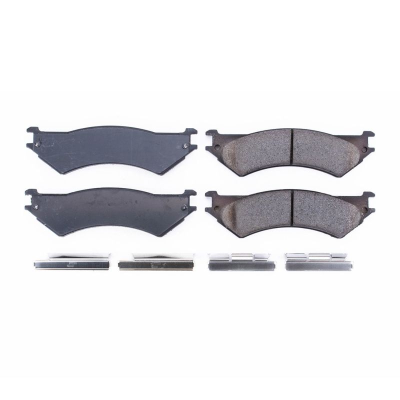 Plaquettes de frein arrière Power Stop 03-07 Ford E-250 Z17 Evolution en céramique avec matériel