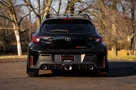 Garde-boue Rally Armor 2023 Toyota GR Corolla Red UR avec logo noir