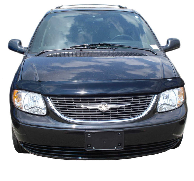 Protection de capot AVS 01-07 Chrysler Town &amp; Country High Profile Bugflector II - Fumée