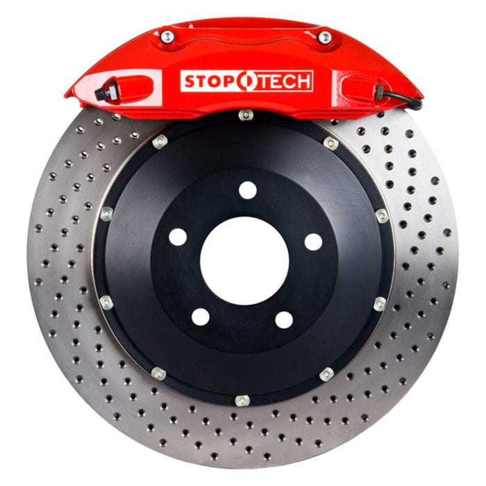 Rotors percés rouges StopTech BBK 93-98 Toyota Supra / 92-00 Lexus SC300/SC400 avant ST-40 355x32