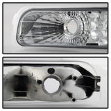 xTune Chevy Silverado 99-02 / Chevy Suburban/Tahoe 00-06 Amber Bumper Lights Euro CBL-JH-CS99-AM-E