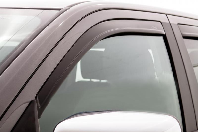 Déflecteurs de fenêtre AVS 09-18 Dodge RAM 1500 Crew Cab Ventvisor 4 pièces - Noir mat