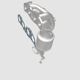 MagnaFlow Conv Direct Fit California Grade CARB Conforme 07-10 Nissan Altima L4 2,5 L