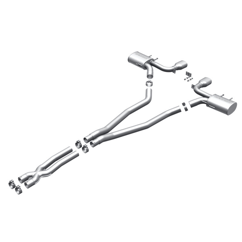 MagnaFlow 11-13 Cadillac CTS Coupé uniquement V8 6,2 L Double sortie arrière Ctr SS Cat-Back Performance Exhaust