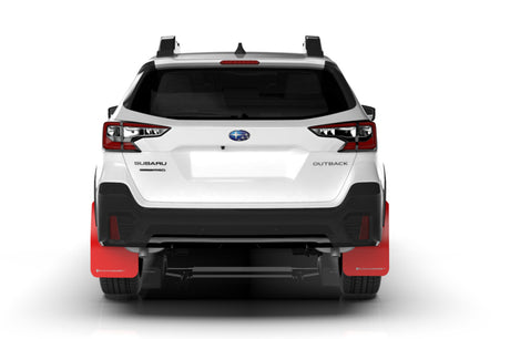 Bavette garde-boue Rally Armor 20-22 Subaru Outback noire UR avec logo bleu