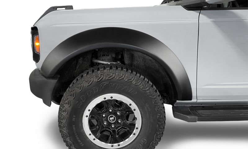 Élargisseurs d'aile Bushwacker 21-22 Ford Bronco (2 portes) de style Extend-A-Fender - 4 pièces lisses