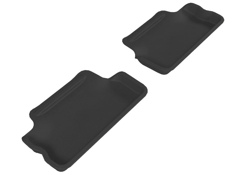 Tapis de sol 3D MAXpider 2007-2013 Mini Cooper Hardtop Kagu 2e rangée - Noir