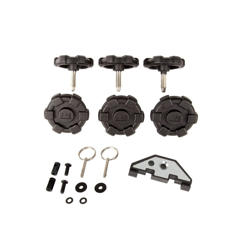 Retrait rapide du toit rigide Rugged Ridge Elite avec clips pour Jeep Wrangler JK 4 portes 07-18