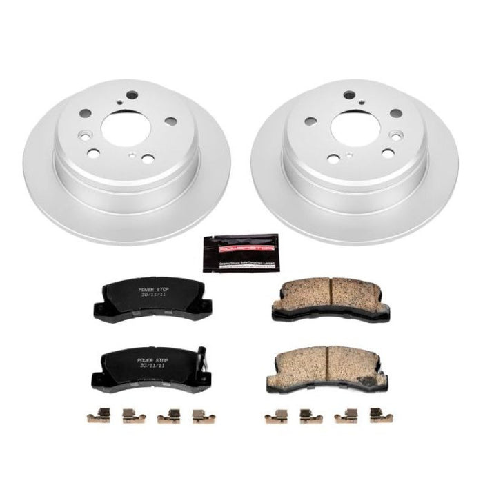 Kit de freins arrière Power Stop 97-99 Lexus ES300 Z17 Evolution Geomet avec revêtement