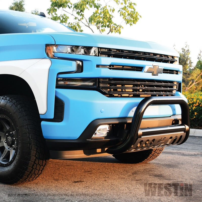 Westin 2019-2020 Chevrolet Silverado 1500  (Excl. 2019 Silverado LD) Ultimate Bull Bar - Black