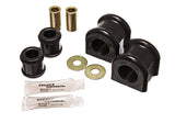 Ensemble de barres stabilisatrices avant noires de 31 mm et de bagues d'extrémité pour Jeep Wrangler JK 07-11 Energy Suspension