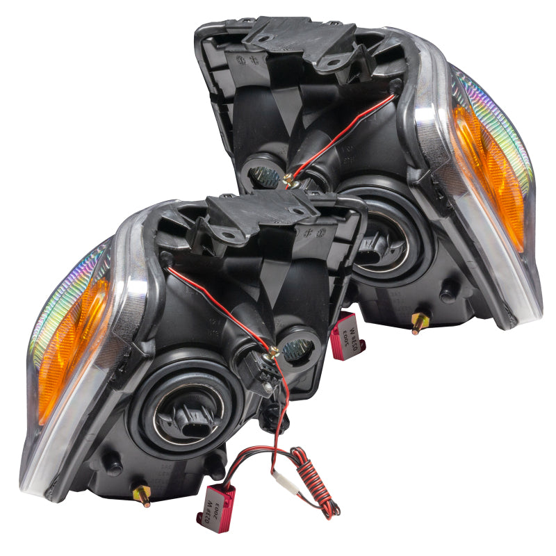 Oracle 07-09 Dodge Durango SMD HL - Chrome - ColorSHIFT w/ Simple Controller