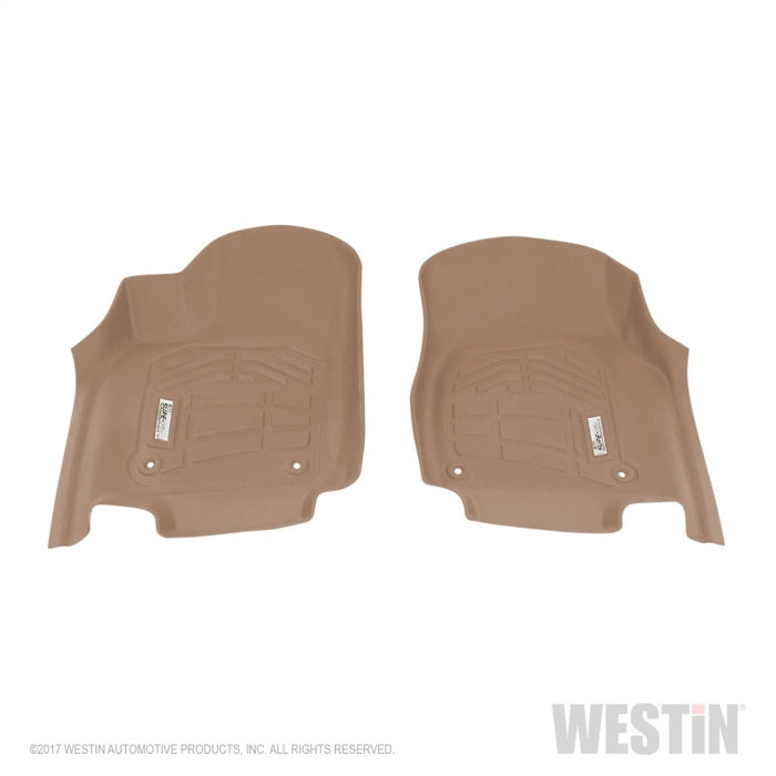 Revêtements de sol Westin Wade Sure-Fit pour Dodge/Jeep Durango 2013-2018 - Tan