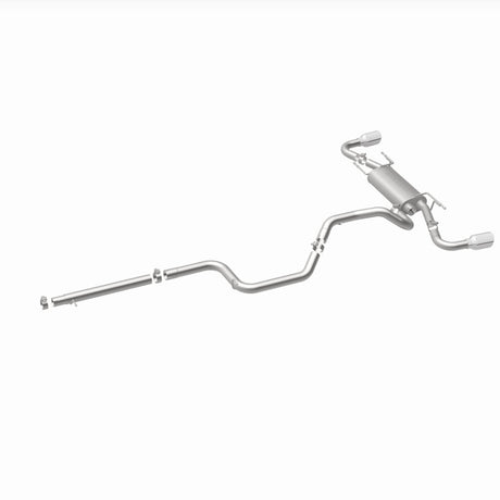 Échappement hautes performances MagnaFlow 10-12 Mazda 3 L4 2,5 L à hayon avec sortie arrière divisée en acier inoxydable