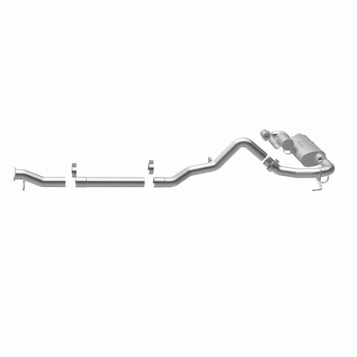 Échappement Cat-Back MagnaFlow 2021 Ford Bronco Overland Series avec sortie simple droite pour conducteur - Sans embout