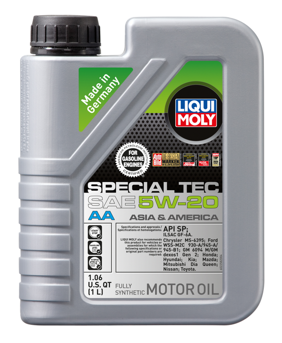 Huile moteur LIQUI MOLY Special Tec AA SAE 5W20 1L